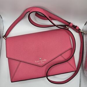 Kate Spade Pink envelope  Crossbody Bag